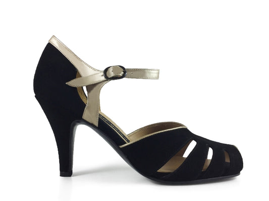 Ilusion. Arika Nerguiz Tango Dance Shoes. Broadway Theatrical Shoes.