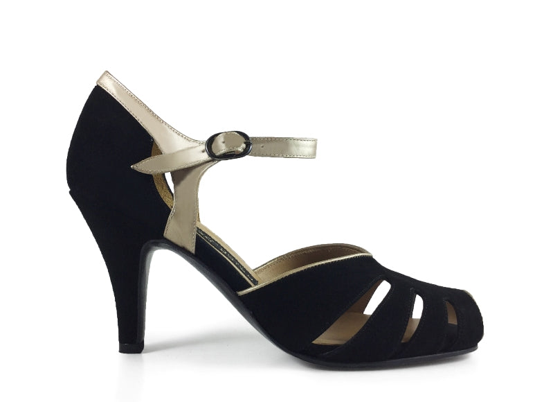 Ilusion. Arika Nerguiz Tango Dance Shoes. Broadway Theatrical Shoes.