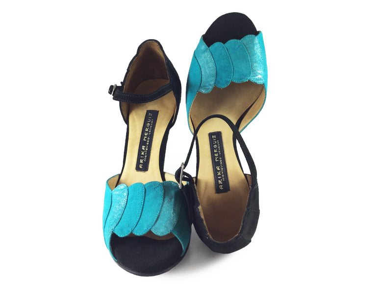 Oriana. Arika Nerguiz Dance Sandal Shoes. Broadway Theatrical Shoes.