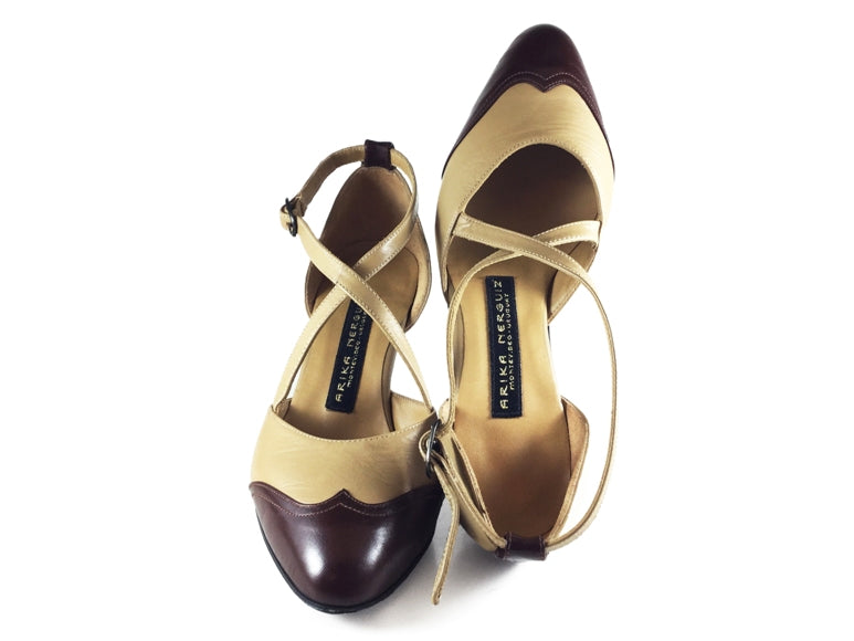 Eterna. Arika Nerguiz Tango Dance Shoes. Broadway Theatrical Shoes.