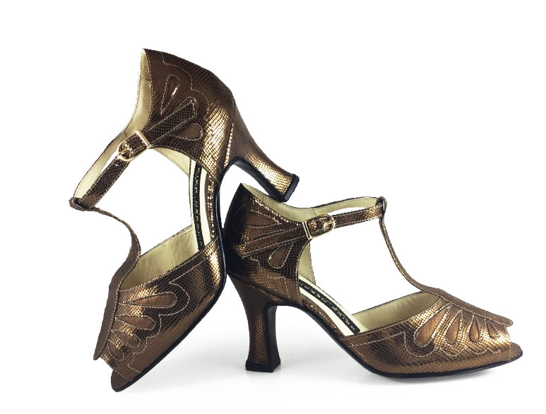 Lani. Arika Nerguiz Tango Dance Shoes. Broadway Theatrical Shoes.