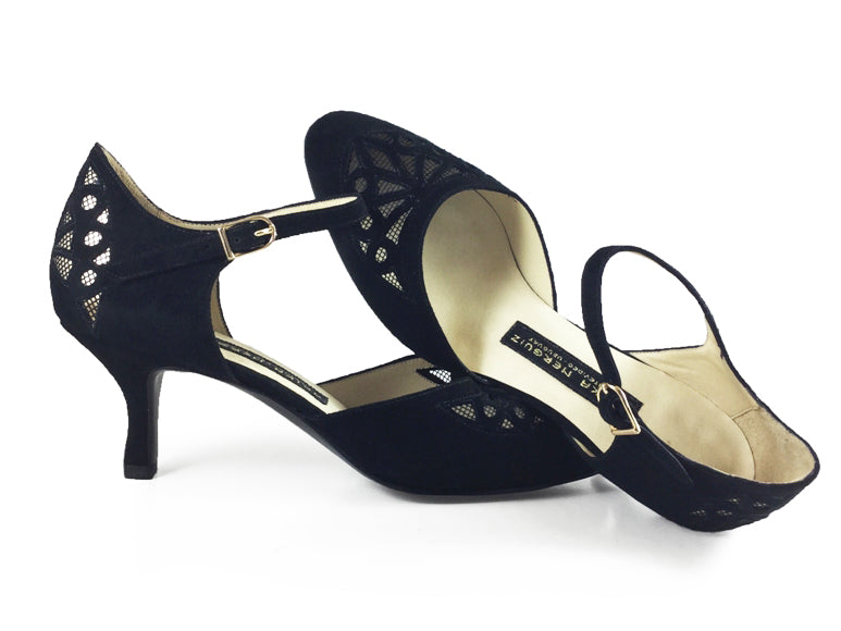 Elizabeth. Arika Nerguiz Tango Dance Shoes. Broadway Theatrical Shoes.
