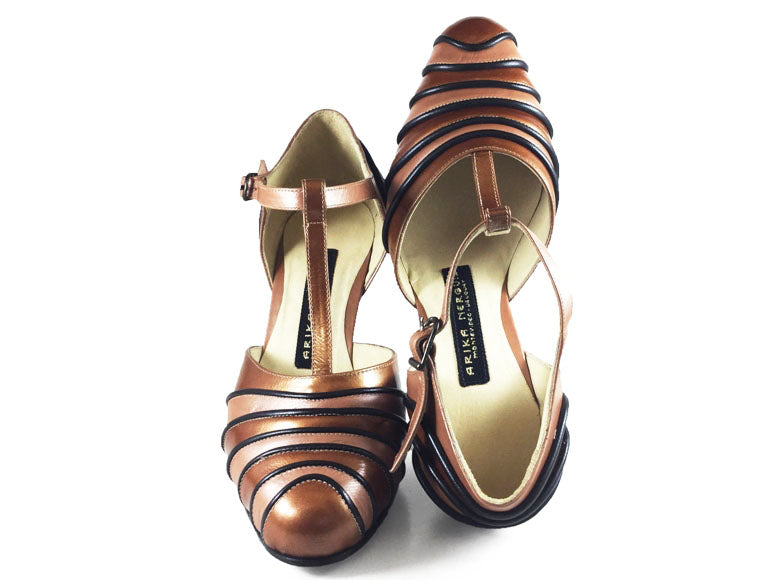 Bohemia. Arika Nerguiz Tango Dance Shoes. Broadway Theatrical Shoes.