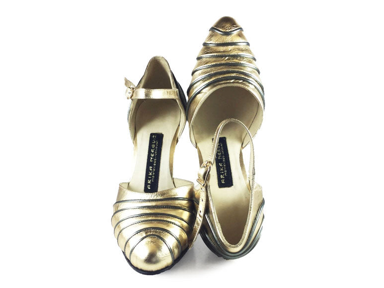 Bohemia. Arika Nerguiz Tango Dance Shoes. Broadway Theatrical Shoes.