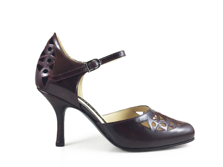 Elizabeth. Arika Nerguiz Tango Dance Shoes. Broadway Theatrical Shoes.