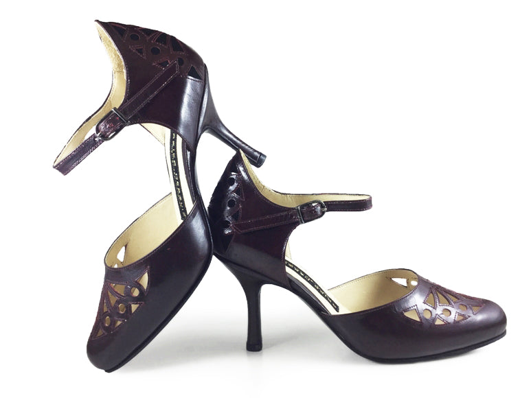 Elizabeth. Arika Nerguiz Tango Dance Shoes. Broadway Theatrical Shoes.