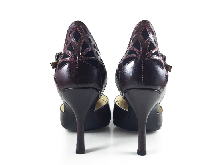 Elizabeth. Arika Nerguiz Tango Dance Shoes. Broadway Theatrical Shoes.