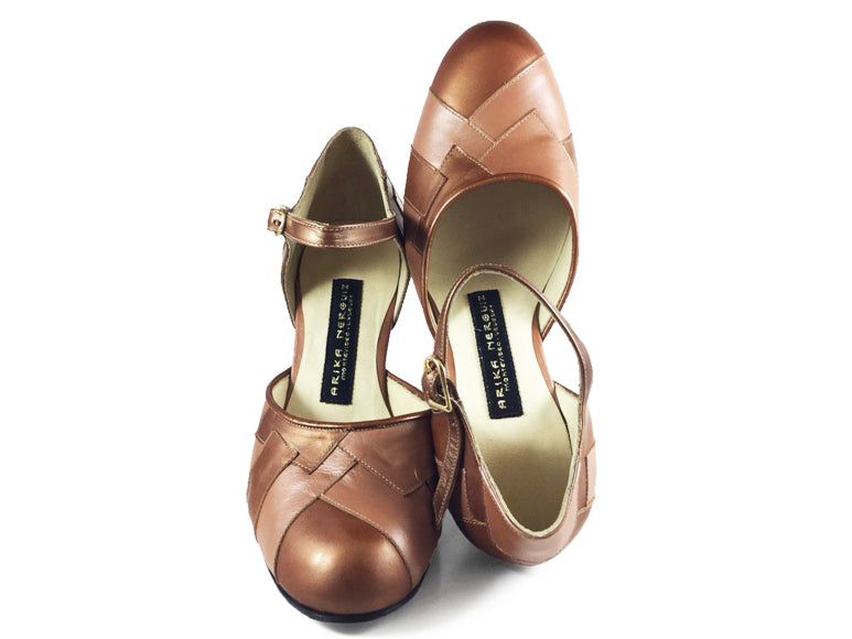 Electra. Arika Nerguiz Tango Dance Shoes. Broadway Theatrical Shoes.