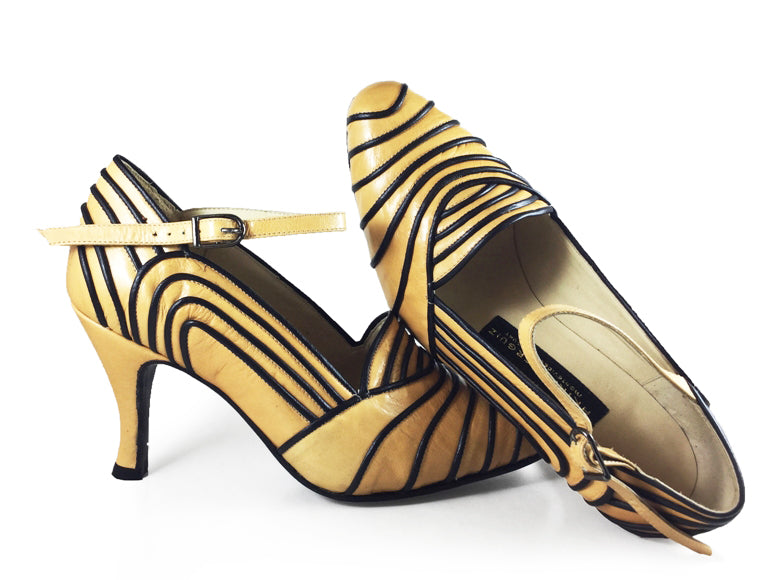 Duquesa. Arika Nerguiz Tango Dance Shoes. Broadway Theatrical Shoes.