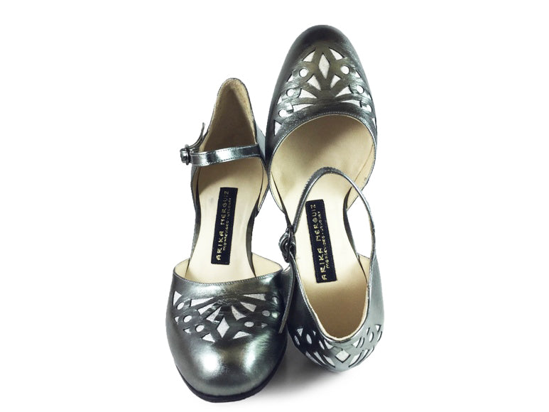 Elizabeth. Arika Nerguiz Tango Dance Shoes. Broadway Theatrical Shoes.