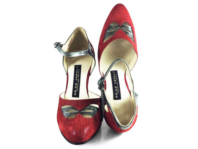 Dramatica. Arika Nerguiz Tango Dance Shoes. Broadway Theatrical Shoes.