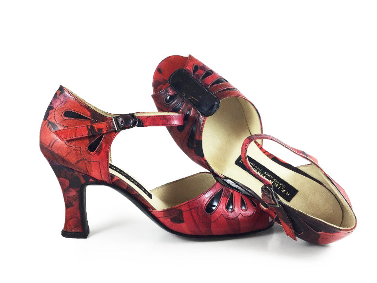 Lani. Arika Nerguiz Tango Dance Shoes. Broadway Theatrical Shoes.