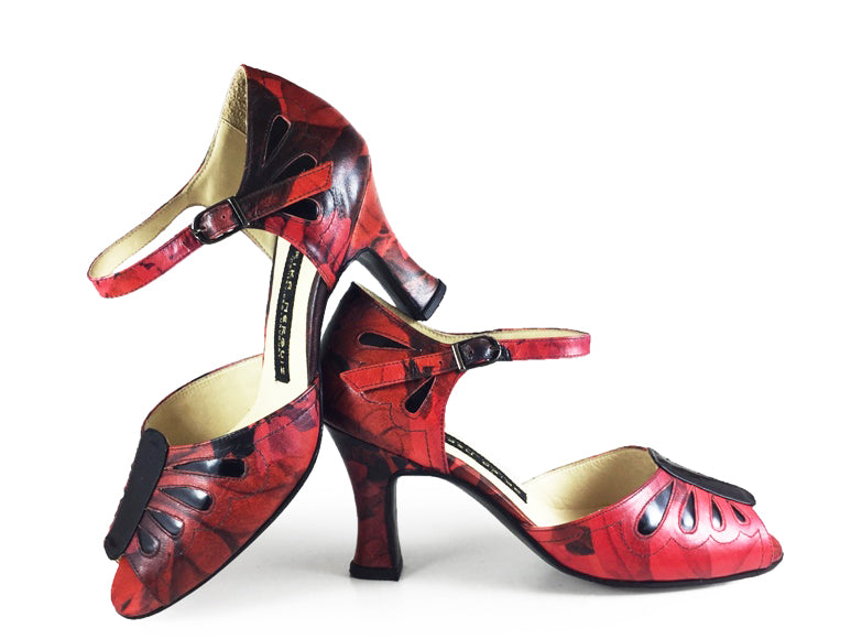 Lani. Arika Nerguiz Tango Dance Shoes. Broadway Theatrical Shoes.