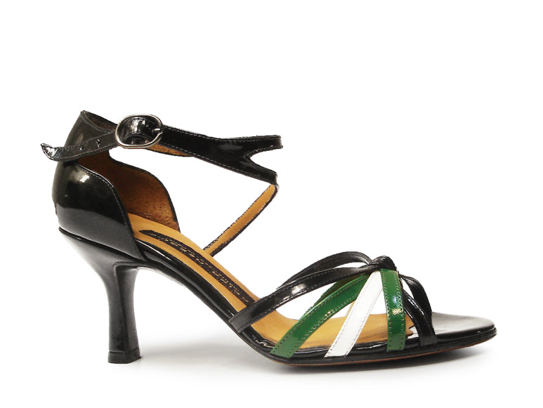Lucila. Arika Nerguiz Dance Sandal Shoes. Broadway Theatrical Shoes.