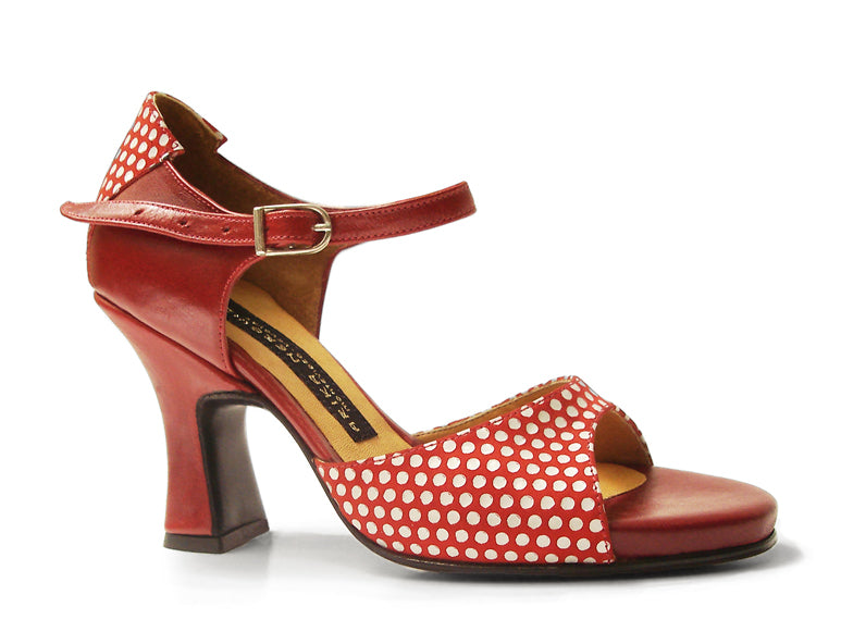 Rumba. Arika Nerguiz Dance Sandal Shoes. Broadway Theatrical Shoes.