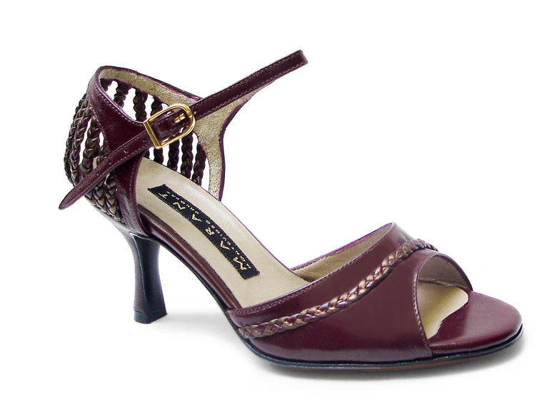 Enlazada. Arika Nerguiz Dance Sandal Shoes. Broadway Theatrical Shoes.