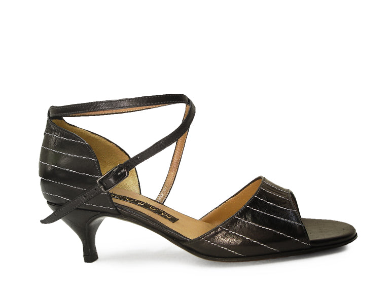 Ilara. Arika Nerguiz Tango Dance Sandal Shoes. Broadway Theatrical Shoes.
