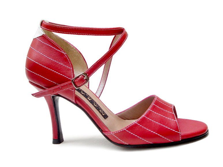 Ilara. Arika Nerguiz Tango Dance Sandal Shoes. Broadway Theatrical Shoes.