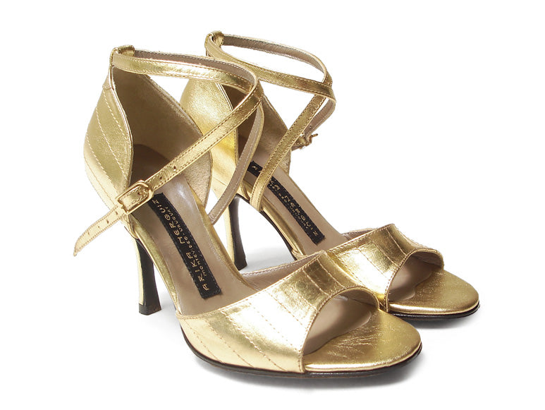 Ilara. Arika Nerguiz Tango Dance Sandal Shoes. Broadway Theatrical Shoes.