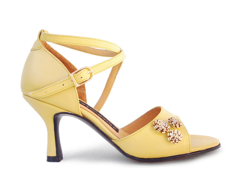 Ilara. Arika Nerguiz Tango Dance Sandal Shoes. Broadway Theatrical Shoes.