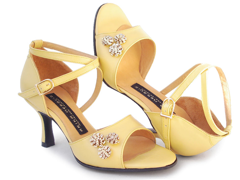Ilara. Arika Nerguiz Tango Dance Sandal Shoes. Broadway Theatrical Shoes.