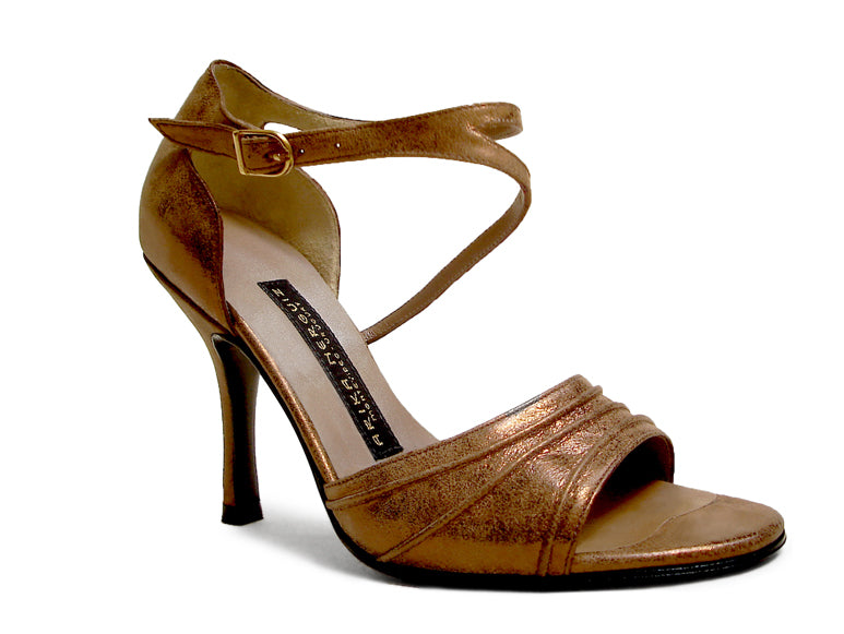 Celina. Arika Nerguiz Tango Dance Sandal Shoes. Broadway Theatrical Shoes.