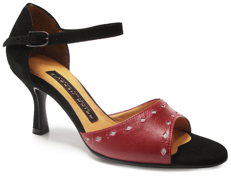Veni. Arika Nerguiz Tango Dance Sandal Shoes. Broadway Theatrical Shoes.