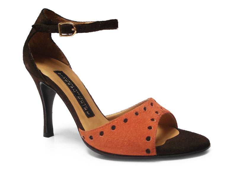 Vola. Arika Nerguiz Tango Dance Sandal Shoes. Broadway Theatrical Shoes.