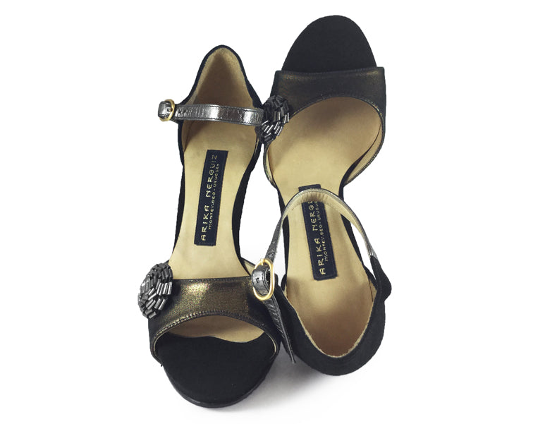 Greta. Arika Nerguiz Tango Dance Shoes. Broadway Theatrical Shoes.