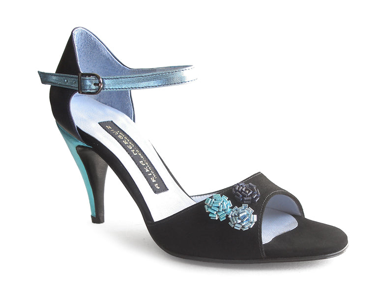Isadora. Arika Nerguiz Tango Dance Sandal Shoes. Broadway Theatrical Shoes.