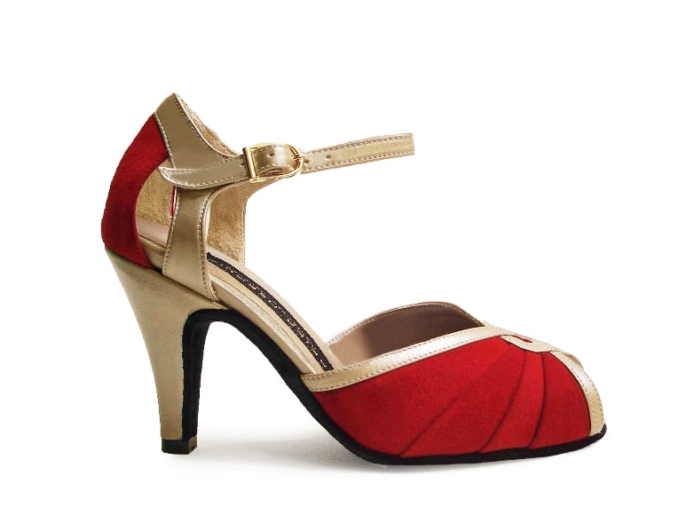Marion. Arika Nerguiz Tango Dance Shoes. Broadway Theatrical Shoes.