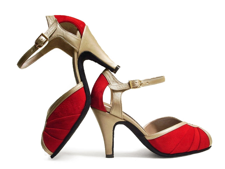 Marion. Arika Nerguiz Tango Dance Shoes. Broadway Theatrical Shoes.