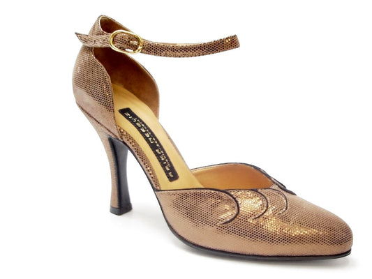 Andrea. Arika Nerguiz Tango Dance Shoes. Broadway Theatrical Shoes.