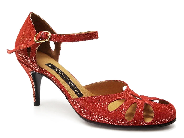 Lagrima. Arika Nerguiz Tango Dance Shoes. Broadway Theatrical Shoes.