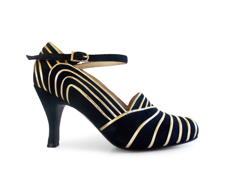 Duquesa. Arika Nerguiz Tango Dance Shoes. Broadway Theatrical Shoes.