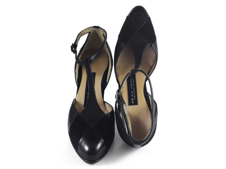 Garua. Arika Nerguiz Tango Dance Shoes. Broadway Theatrical Shoes.