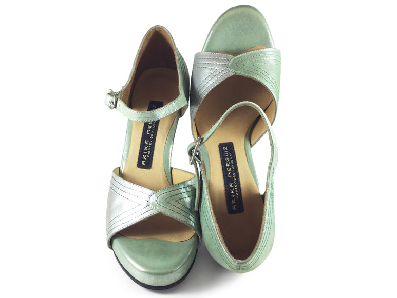 Selma. Arika Nerguiz Tango Dance Sandal Shoes. Broadway Theatrical Shoes.