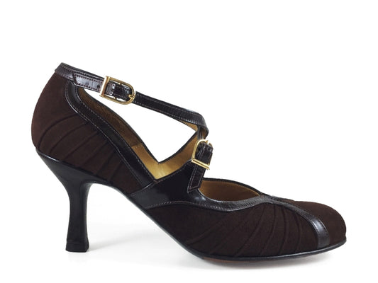 Chryseis. Arika Nerguiz Tango Dance Shoes. Broadway Theatrical Shoes.