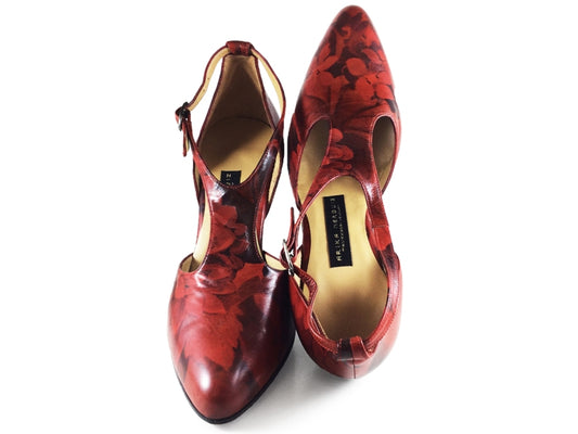 Romantica. Arika Nerguiz Tango Dance Shoes. Broadway Theatrical Shoes.