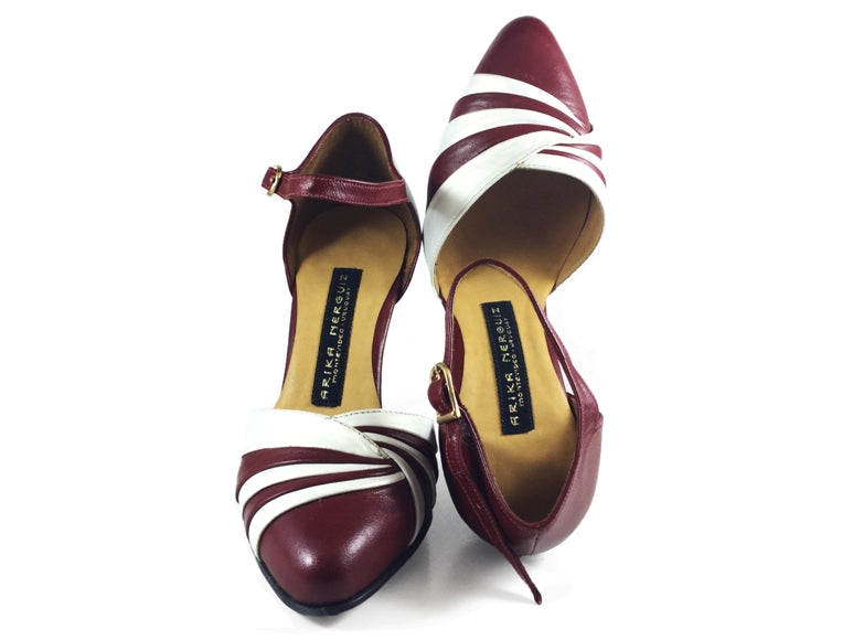 Simona. Arika Nerguiz Tango Dance Shoes. Broadway Theatrical Shoes.