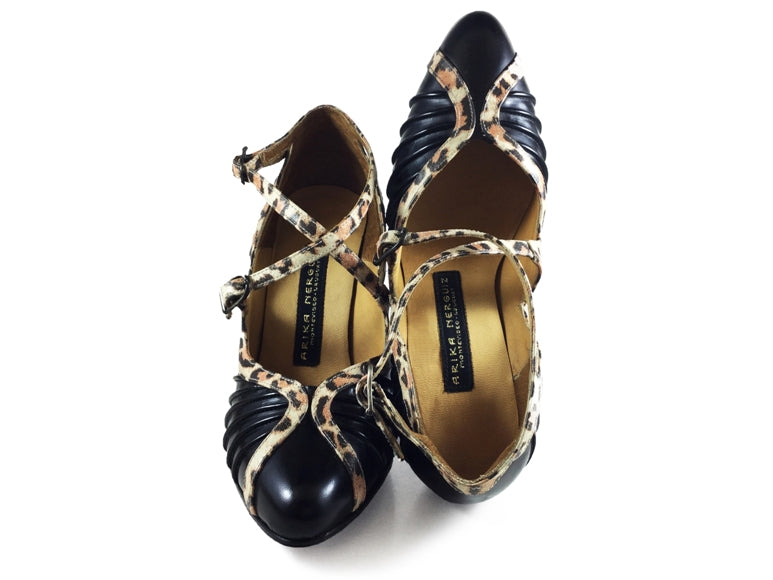 Chryseis. Arika Nerguiz Tango Dance Shoes. Broadway Theatrical Shoes.