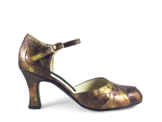 Rosedal. Arika Nerguiz Tango Dance Shoes. Broadway Theatrical Shoes.