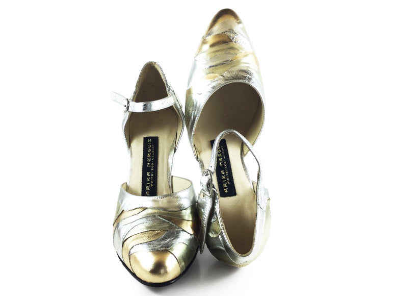 Rosedal. Arika Nerguiz Tango Dance Shoes. Broadway Theatrical Shoes.