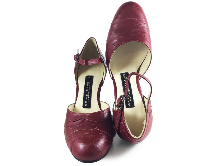 Rosedal. Arika Nerguiz Tango Dance Shoes. Broadway Theatrical Shoes.