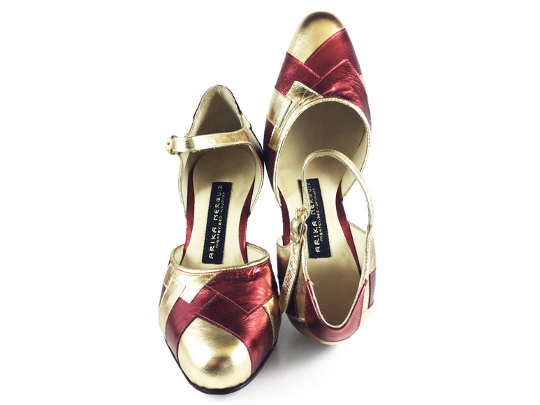 Electra. Arika Nerguiz Tango Dance Shoes. Broadway Theatrical Shoes.