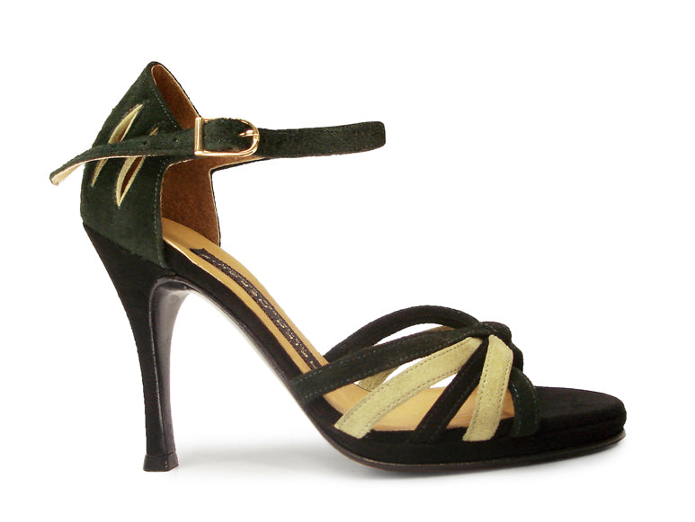 Lu-Lu. Arika Nerguiz Dance Sandal Shoes. Broadway Theatrical Shoes.