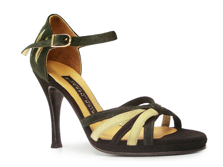 Lu-Lu. Arika Nerguiz Dance Sandal Shoes. Broadway Theatrical Shoes.