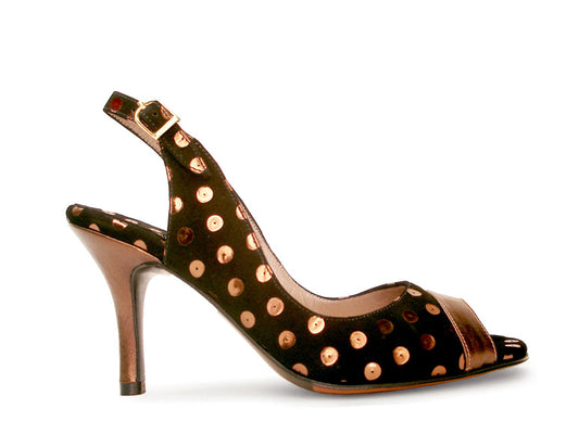 Nahir. Arika Nerguiz Sandal Shoes. Broadway Theatrical Shoes.